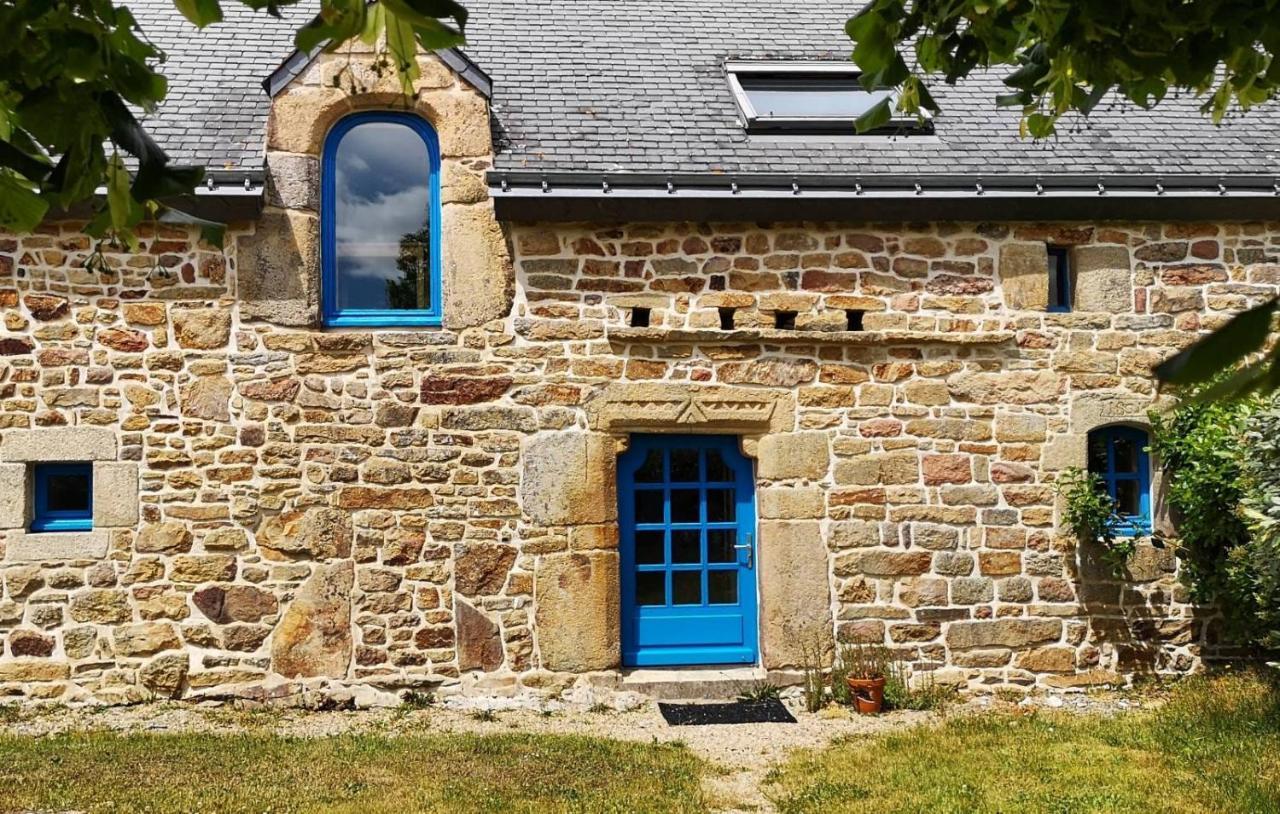 Gite De L'Hirondelle Bleue Brech Eksteriør bilde